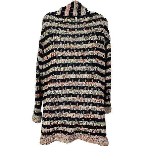 Sundance Womens Melange Open Knit Wool Blend Italy Made Cardigan Sweater sz S - Picture 14 of 16